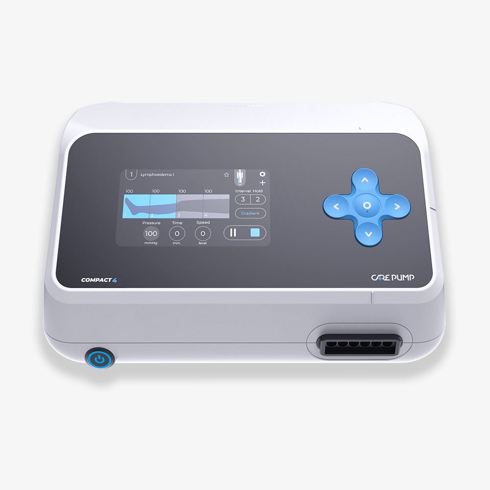 CarePump Compact4 Dört Hazneli Lenf Drenaj ve Presoterapi Cihazı