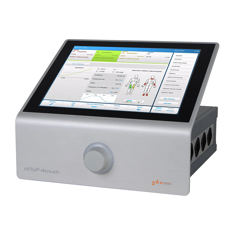 GBO HiToP 4touch Four-Channel High-Tone Therapy Device